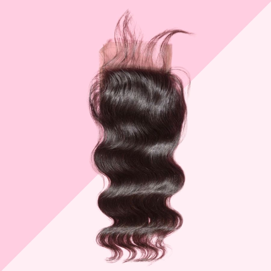 CLOSURES Straight/Curly (Black & Blonde)