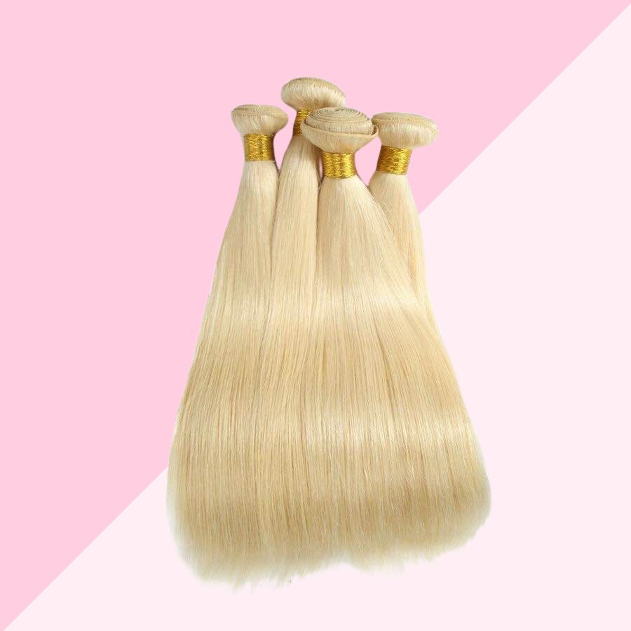 BUNDLES Straight/Curly (Blonde & Black)