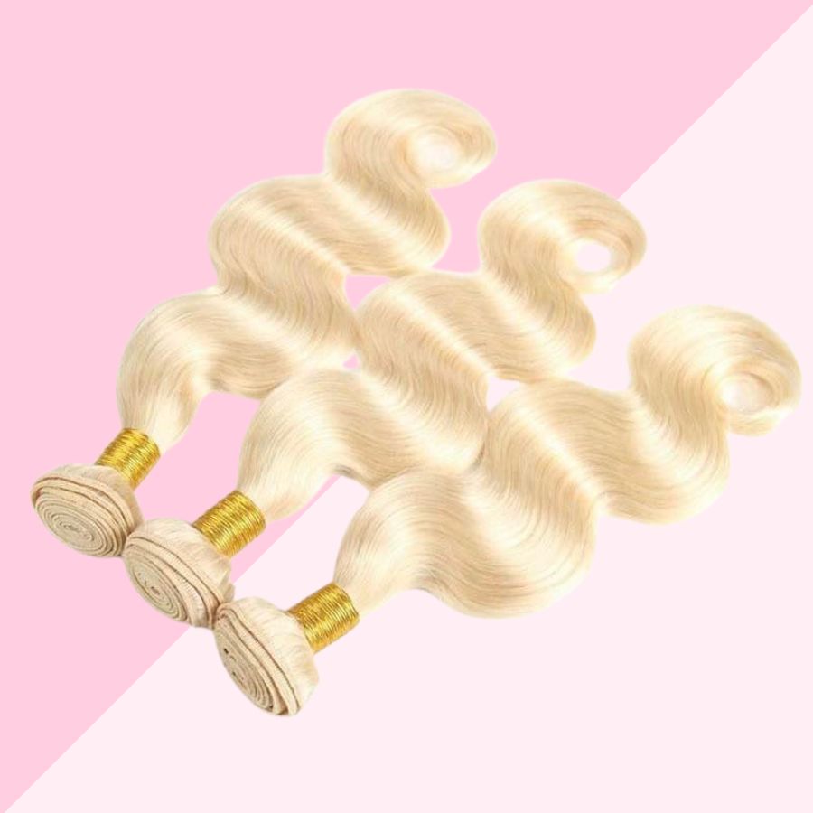 BUNDLES Straight/Curly (Blonde & Black)