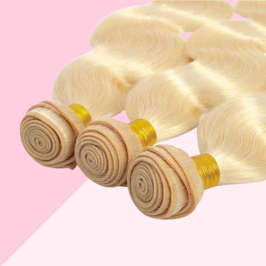 BUNDLES Straight/Curly (Blonde & Black)