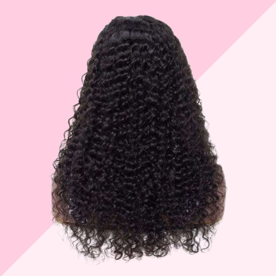 FRONTAL WIGS Straight/Curly (Blonde & Black)