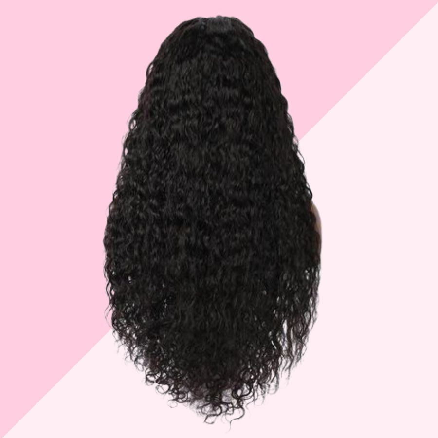 FRONTAL WIGS Straight/Curly (Blonde & Black)