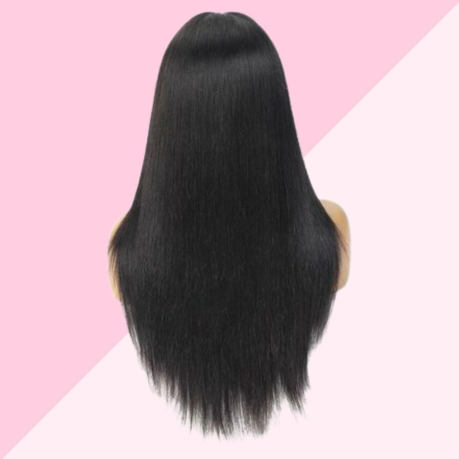 FRONTAL WIGS Straight/Curly (Blonde & Black)