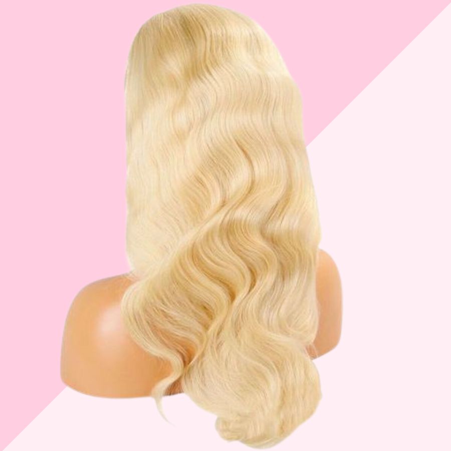 FRONTAL WIGS Straight/Curly (Blonde & Black)