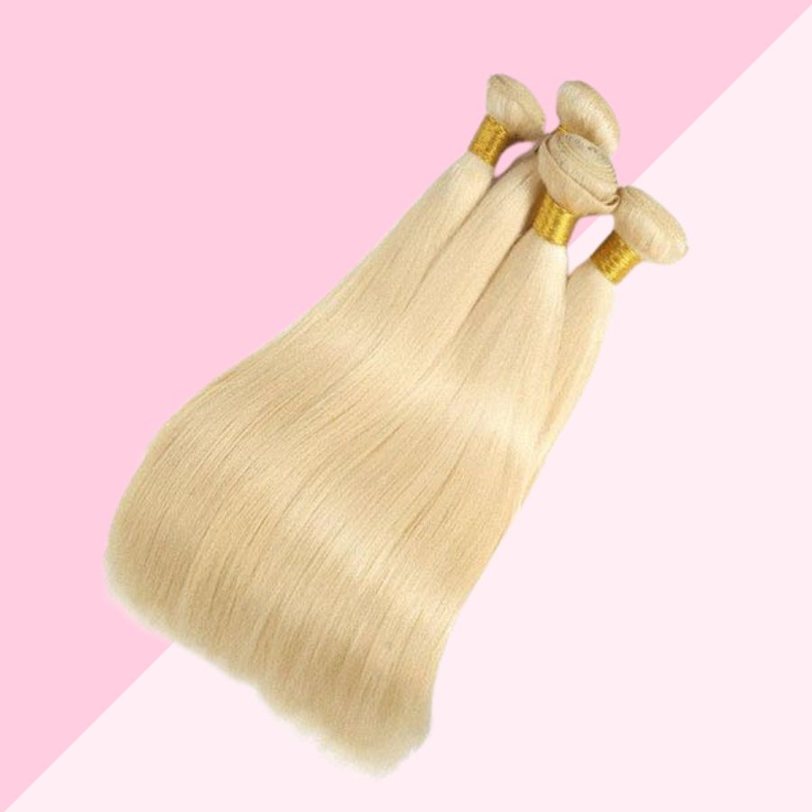 BUNDLES Straight/Curly (Blonde & Black)