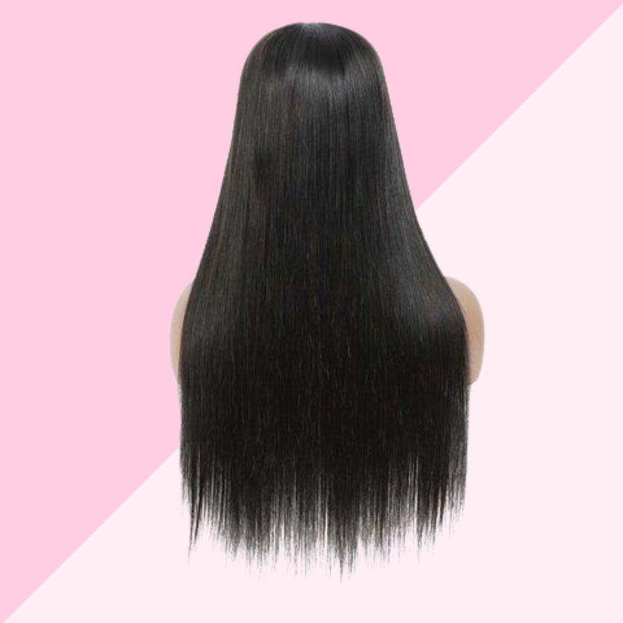 FRONTAL WIGS Straight/Curly (Blonde & Black)