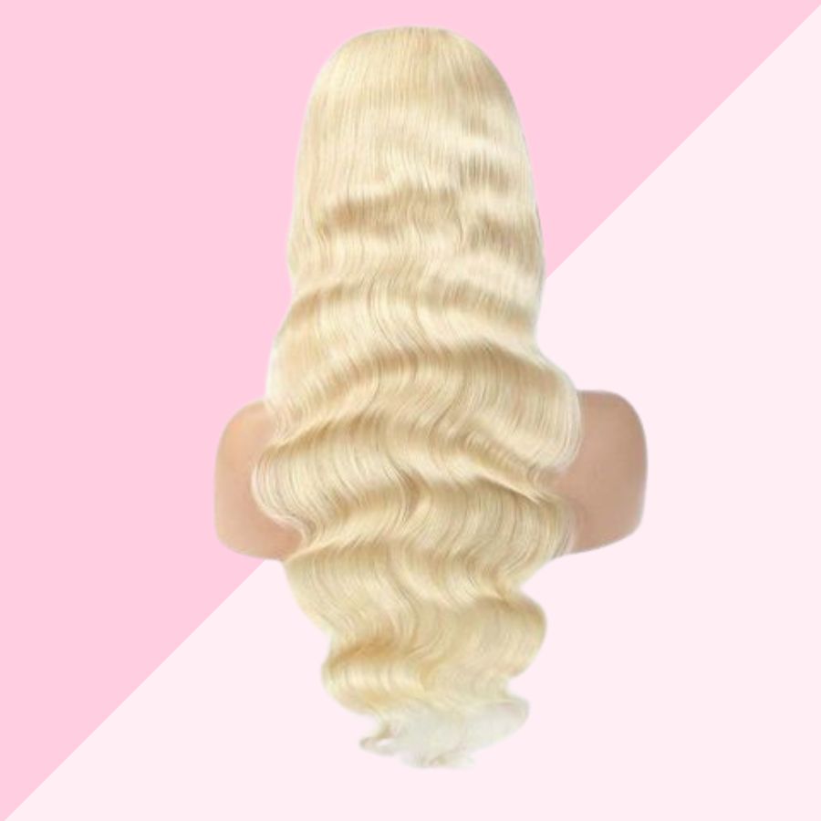 FRONTAL WIGS Straight/Curly (Blonde & Black)