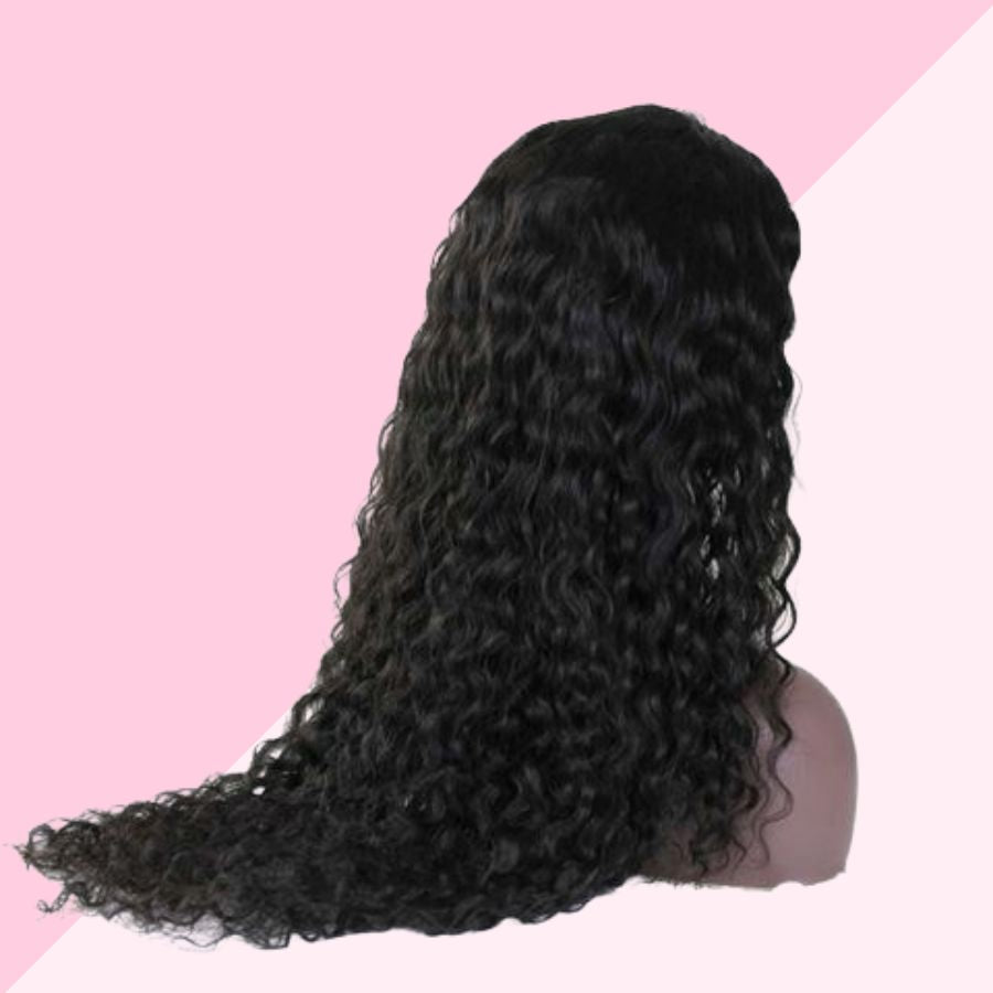 FRONTAL WIGS Straight/Curly (Blonde & Black)