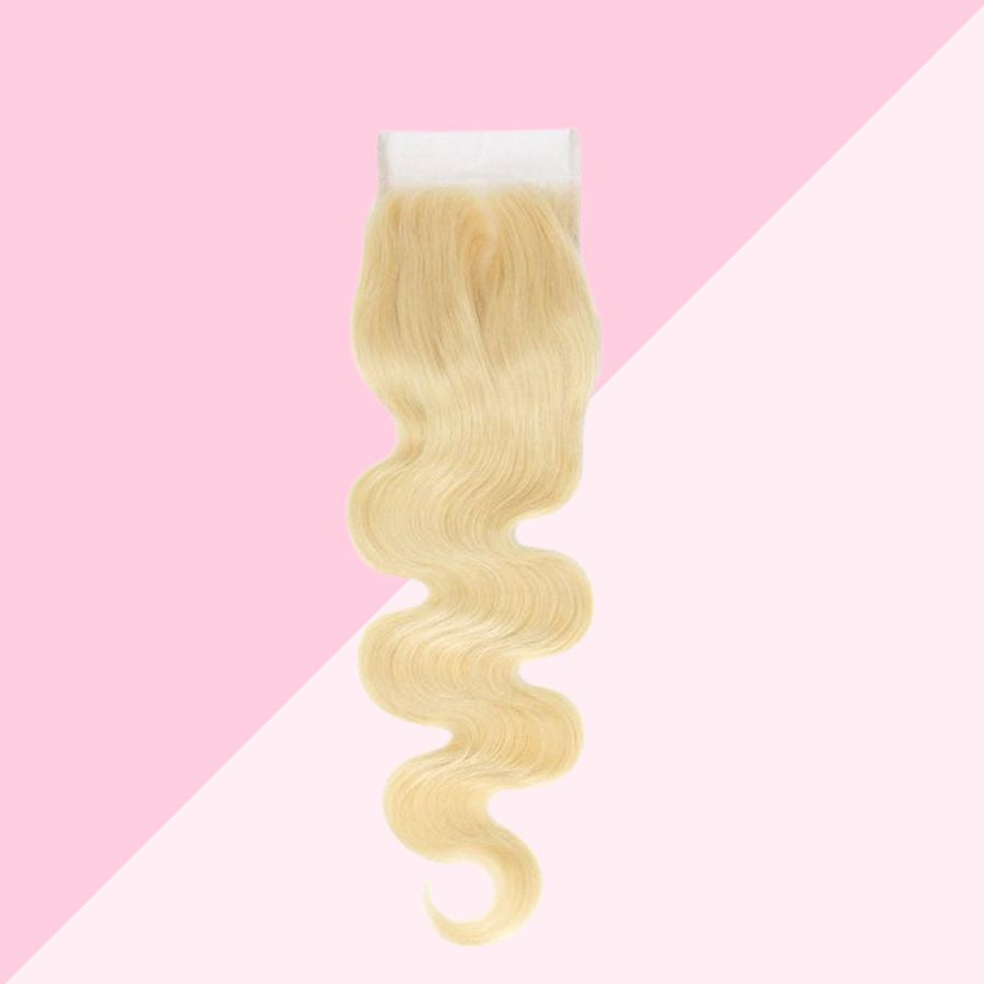 CLOSURES Straight/Curly (Black & Blonde)