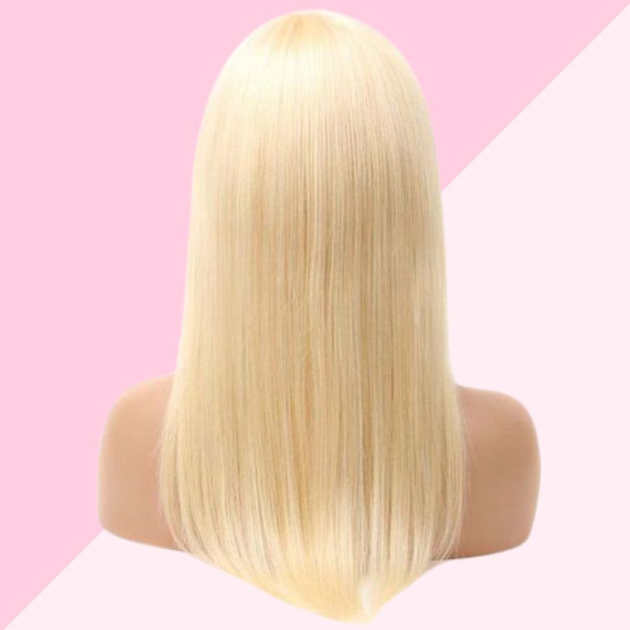 FRONTAL WIGS Straight/Curly (Blonde & Black)