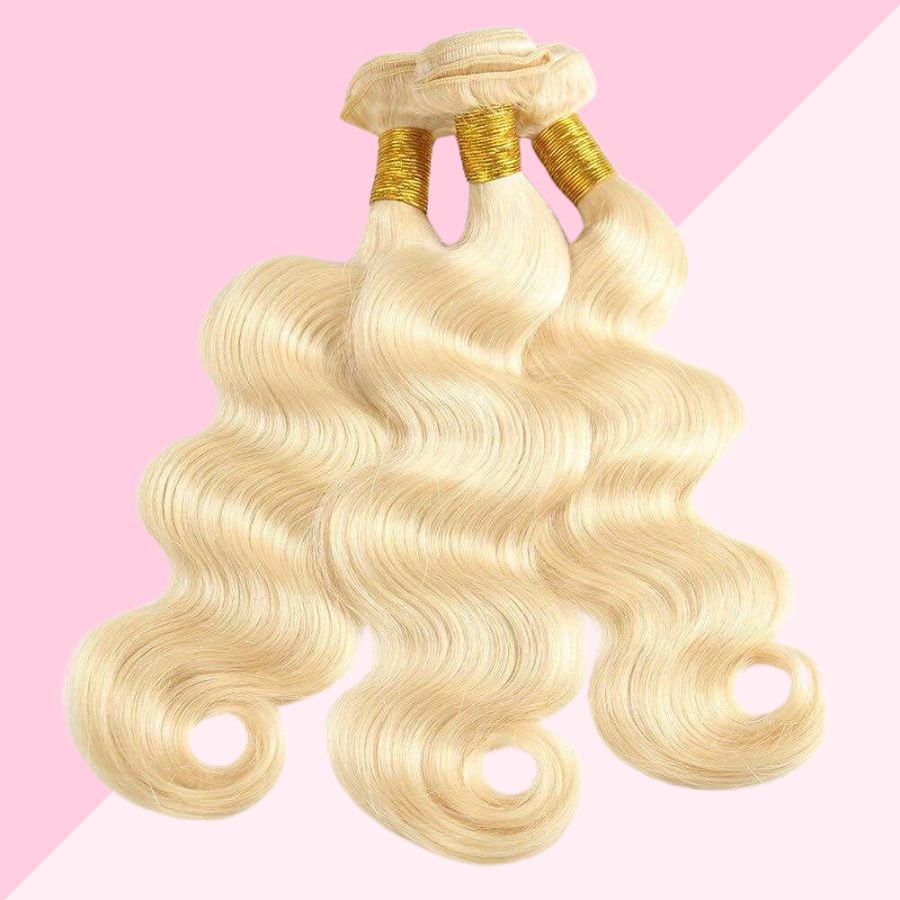 BUNDLES Straight/Curly (Blonde & Black)